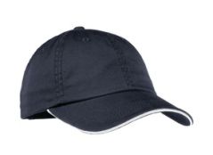 Port Authority Signature Ladies Sandwich Bill Cap with Striped Closure