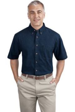 Port & Company - Short Sleeve Value Denim Shirt