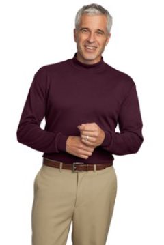 Port Authority - Interlock Knit Mock Turtleneck