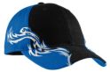 Port Authority - Colorblock Racing Cap with Flames