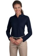 Port Authority - Ladies Long Sleeve Silk Touch Polo