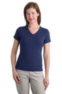 Port Authority - Ladies Modern Stretch Cotton V-Neck Shirt