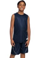 Sport-Tek - Youth PosiCharge Mesh Reversible Sleeveless Tee