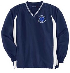 Sport-Tek® Tipped V-Neck Raglan Wind Shirt